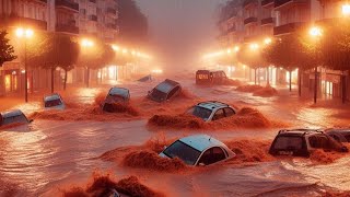 France now Inondation France aujourdhui frappent le Var  Frejus saint tropez et Saint Raphael [upl. by Ahsial795]