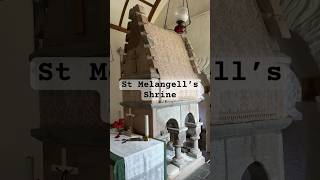 The shrine of St Melangell in Wales celtic medieval shrine [upl. by Norreht]