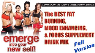 EMERGE is the Best Energy Focus amp Mood Enhancing Supplement Drink Mix by Max Muscle [upl. by Pickering697]