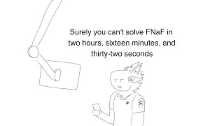 They solved FNaF Just like that Right there DualProcessTheory [upl. by Angelika]