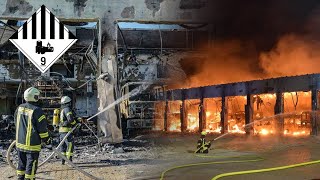 LithiumIon Batteries Spark Fire Station Disaster Germany [upl. by Cyrano]