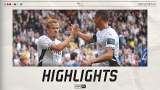 HIGHLIGHTS I Derby County 10 Cardiff City [upl. by Lavella]