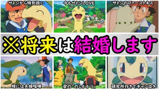 【熱々】サトシのNO1嫁候補・ベイリーフの恋模様を徹底解説【22年もサトシLOVEを貫いてきたベイリーフを徹底紹介】『アニポケの歴史』 [upl. by Donnamarie894]