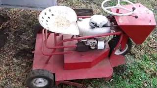 60s Swisher Ride King Mower [upl. by Allan]