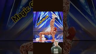 Magic Giraffe Show In AGT10shorts [upl. by Ayatnohs]