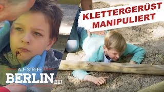 Mutwilliger Anschlag auf einem Kinderspielplatz  Auf Streife  Berlin  SAT1 TV [upl. by Ailime66]