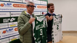 Avellino Basket presentato lo sponsor di maglia Halley Campania [upl. by Kram93]