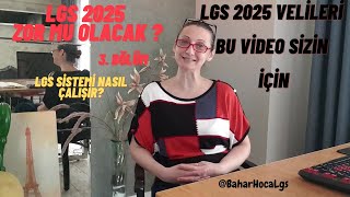 lgs 2025 zor olacak video serisinin 3 bölümü Lgs sistemi nasıl çalışır [upl. by Doll]