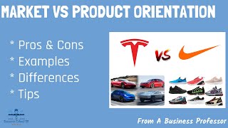 Product Orientation VS Market Orientation With Real World Examples  From A Business Professor [upl. by Oiuqise876]