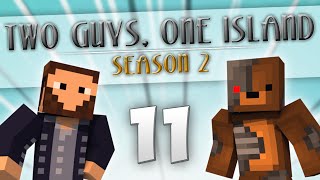 Minecraft Two Guys One Island  Season 2  Episode 11 quotDestroying Bridgesquot [upl. by Settle586]