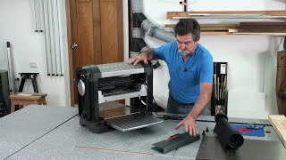 Benchtop planer review Dave Stanton easy woodworking [upl. by Yeldahc]