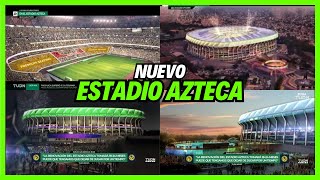 Así Será la Remodelación del Estadio Azteca para el Mundial México 2026 Deportes [upl. by Mich781]