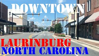 Laurinburg  North Carolina  Downtown Drive [upl. by Nnylesor142]