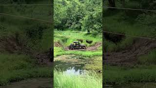 Mahindra Thar Stuck in Mud 😀 mahindrathar offroad studiouswanderer 4x4 [upl. by Ytineres403]