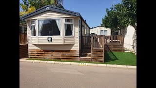 Swift Loire Mobile Home For Sale On Camping Almafra Campsite In Benidorm  £85000 [upl. by Ayanaj]