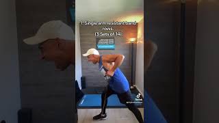 📘3 BACK EXERCISES TO CRUSH TODAY OR ADD TO YOUR FITNESS Dumbbells amp Bands backexercises [upl. by Eskil711]