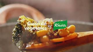 KNORR  GUISO DE QUINOA VEGETALES Y GARBANZOS [upl. by Ilahtan768]