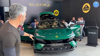 Lotus Eletre  First Look لوتس الترا 900 حصان carsbymaged cars explore explorepage lotus [upl. by Ocimad]