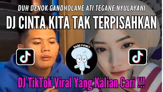 DJ DUH DENOK GANDOLANE ATI TEGANE NYULAYANI  DJ CINTA KITA TAK TERPISAHKAN SLOW BASS VIRAL TIKTOK [upl. by Clellan]