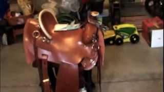 Colorado Saddlery Review  16quot Buckskin Association Tree Ranch Saddle [upl. by Rochette]