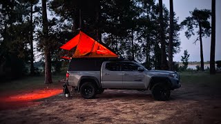 My 2019 Toyota Tacoma GFC camper set up [upl. by Bucky]