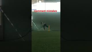 pace bowling action comment mistakes and like and subscribe [upl. by Metabel]