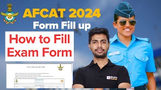 AFCAT 2024 Form Filling I How to Fill Form Online for AFCAT 2024 EXAM I AFCAT 2024 EXAM Form [upl. by Latt859]