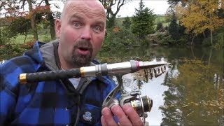 Lixada Telescopic Fishing Rod and Reel  REVIEW [upl. by Allan]