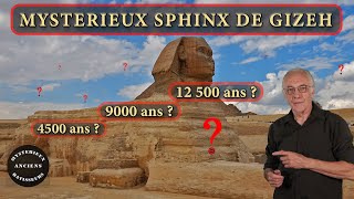 Le Sphinx de Gizeh atil 12 500 ans [upl. by Georg]