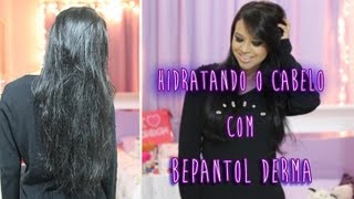 Hidratando o cabelo com Bepantol Derma  Blog da Maanuh [upl. by Lisha]