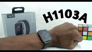 Havit H1103A SmartWatch Unboxing [upl. by Nnayd]