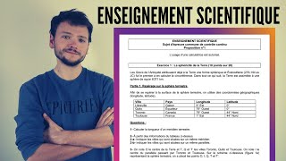 E3C  La forme de la Terre  1ère Enseignement Scientifique [upl. by Kaitlyn]