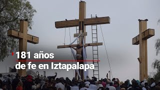 Crónica  se llevó a cabo la 181 representación de la Pasión de Cristo en Iztapalapa [upl. by Seeto]