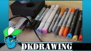 Copic Airbrushing System  Which other marker brands you can use [upl. by Eduam]