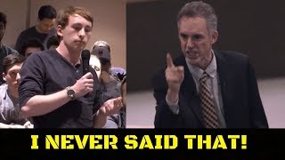 Student Tries to FRAME Jordan Peterson INSTANTLY DISPROVEN Lafayette University [upl. by Bird433]