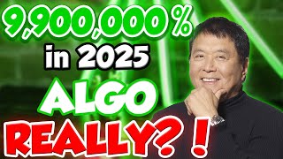 ALGO IN 2025 WILL SHOCK EVERYONE  ALGORAND MOST REALISTIC PRICE PREDICTIONS amp UPDATES [upl. by Ys915]