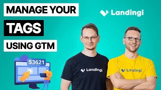 Manage your landing page tags using GTM [upl. by Eerok]