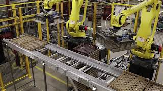 Robotic Basket Sorting System By Colborne Foodbotics [upl. by Zollie]