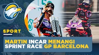 Martin Siap Gaspol Di Balapan Pamungkas MotoGP Barcelona [upl. by Etnahs251]