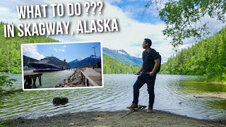 A Day In Port Of SKAGWAY Solo Hiking Exploring Lower Dewey Lake Trails‼️Cruise Ship Crew Vlog‼️ [upl. by Sale]