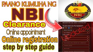 Paano kumuha ng NBI CLEARANCE online 2024  APPOINTMENT  REGISTER  step by step GUIDE 💯 [upl. by Ayanad]