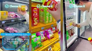 Vlog Smart UNMANNED Convenience Store by MEITAI [upl. by Quackenbush]