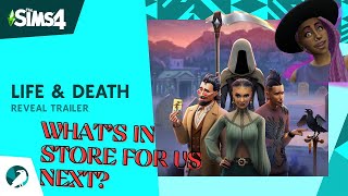 Its finally here  Sims 4 Life amp Death Trailer Reaction 💀 [upl. by Arianna853]