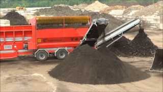 Groenrecycling Rouveen BV aan het compost zeven met Tera Select [upl. by Marlin]