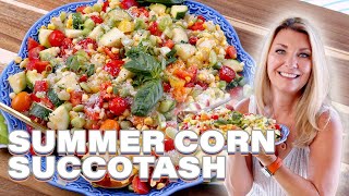 Better than Grandmas Summer Corn Succotash [upl. by Ytsirt]