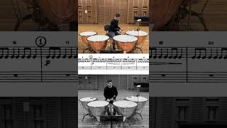 Orchestral Excerpts Timpani sheet  GUSTAV HOLST  The Planets  MARS mallets timpani [upl. by Tenaej144]