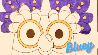 Bluey Chattermax Coloring Page  Coloring for kids [upl. by Natalya]