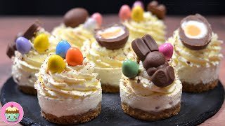 How to make Mini Easter Cheesecakes NoBake [upl. by Adnawat]