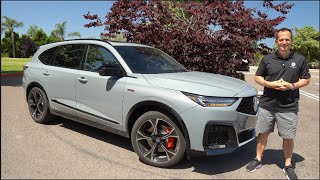 Is the 2025 Acura MDX Type S a BETTER performance luxury SUV than a BMW X5 [upl. by Anesor917]