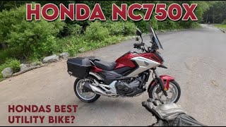 Honda NC750X Test Ride Ultimate Commuter Motorcycle with Scooter Economy [upl. by Yessac]